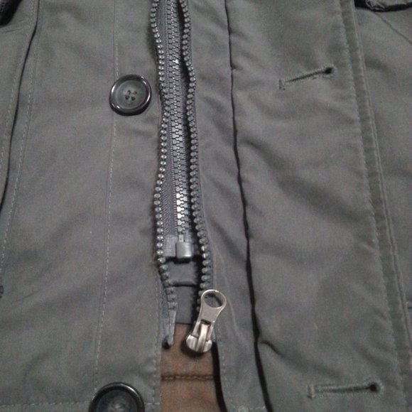 Geox Respira Jacket Coat Winter Parka Bomber Hooded Puffer XXL - Picture 5 of 15